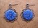 Denim Earrings E219