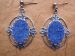 Denim Earrings E242